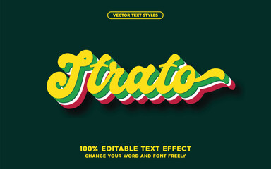 Leinwandbilder - Strato: Baseball and American sport stylish design concept. Font styles vector EPS