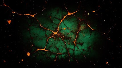 Poster - Microscopic Neuron Network Cellular Structure Visualization