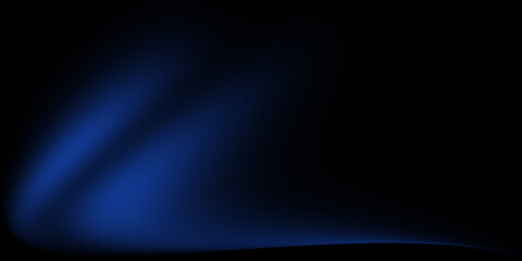 Poster - abstract dark blue background. dark soft blue abstract wave background