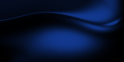 Poster - abstract dark blue background. dark soft blue abstract wave background