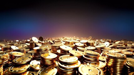 Poster - Digital Vault Door Opens to Reveal Glowing Cryptocurrency Coins, Symbolizing Wealth and Security in Digital Age.