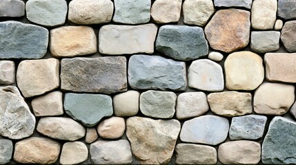 Poster - Varied Stone Wall Texture Background Image