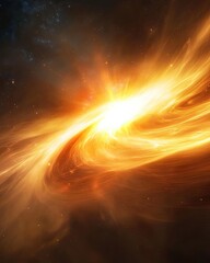 Poster - Exploring the Celestial Beauty of Andromeda Galaxy in the Vastness of Deep Space