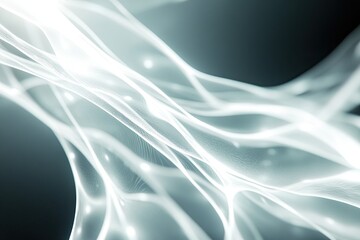 Aufkleber - Intricate Curling Smoke Trails Create Mesmerizing Patterns Against a Dark Background