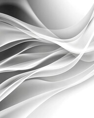 Poster - Intricate Patterns of Curling Smoke Trails Create a Mesmerizing Dance of Shapes and Shadows