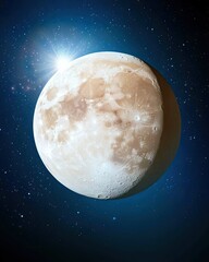 Poster - Exploring the Enigmatic Wonders of Ganymede, the Largest Moon in Our Solar System