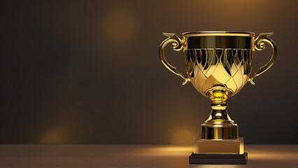 gold trophy cup