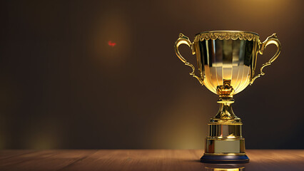 gold trophy cup