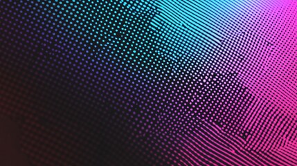 Poster - Colorful gradient background with noise texture creating vibrant patterns. Generative AI