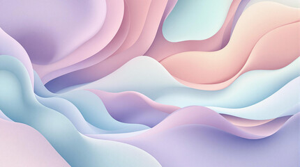 Wall Mural - Fluid Gradient Abstract Background – Soft Color Transitions