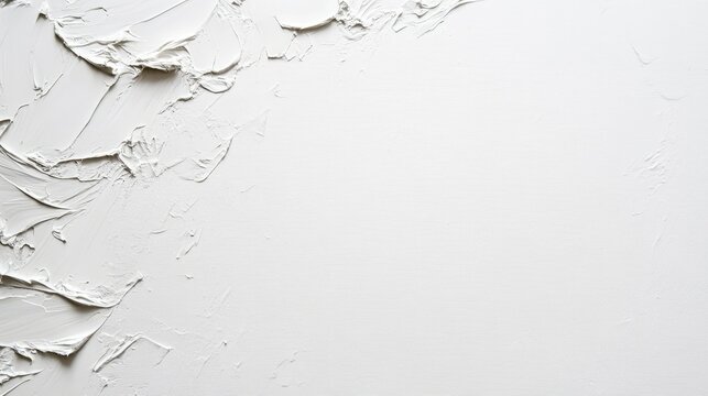 Bright white background with room for text or design elements