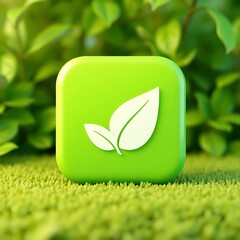 green leaf icon