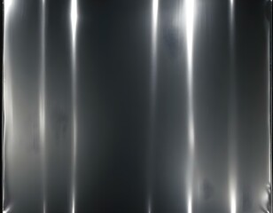 Wall Mural - Silver smooth, polished, curly, waved, plane, slab texture macro close-up pattern