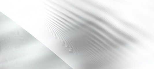 Aufkleber - An abstract background with an organic shadow cast over a white textured wall
