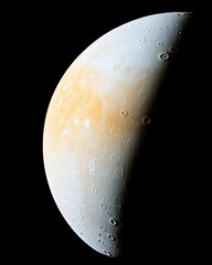 Poster - Secrets of Ganymede The Solar System's Largest Satellite and Its Geological Wonders