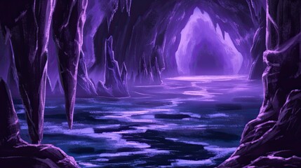 Poster - Exploring the Mystical Secrets of the Third Planet's Enigmatic Cavern