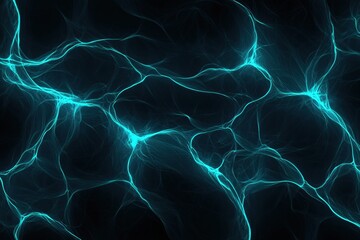 Poster - Abstract Blue Light Waves Background with Flowing Patterns and Smooth Texture