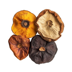 Poster - dried fruit isolated on transparent background
