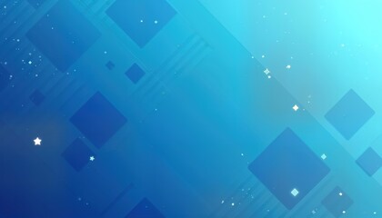 Aufkleber - Modern abstract background design using vibrant blue gradient. Rectangular shapes create dynamic visual. Suitable for various digital media projects like templates, slides, presentations. Ideal for