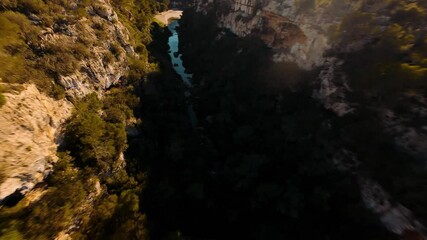 Wall Mural - Cala Pi Mallorca FPV Flight