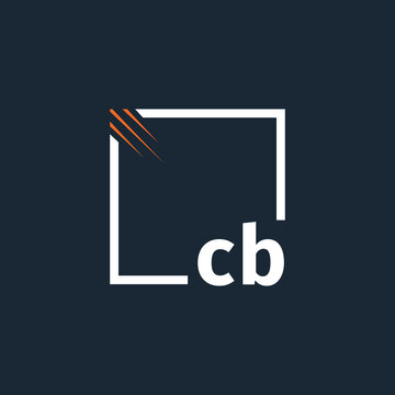 initial monogram logo with square style design.
