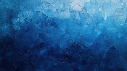 Poster - Blue gradient background featuring a fine grain texture and smooth transitions for artistic designs