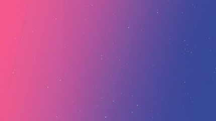 Poster - A gradient background transitioning from pink to blue with scattered stars.