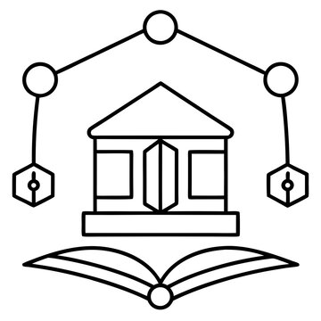 Abstract Knowledge Network Vector Graphics