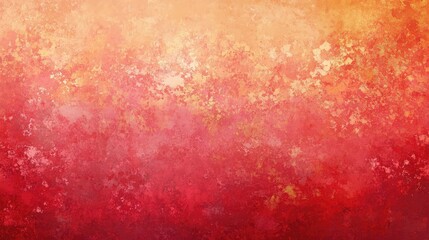 Poster - Abstract gradient background blending red and orange hues with a grainy texture, adding warmth to designs
