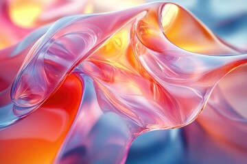 Poster - A close-up view of a glass object sitting on a table, ideal for use in still life photography or product display
