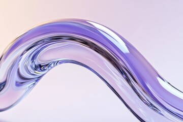 Poster - Close-up of a detailed glass sculpture sitting on a table