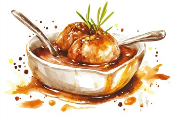 Poster - A simple meal, perfect for a quick snack or casual dining