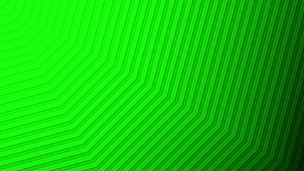 Wall Mural - green lines tunnel animation pattern background