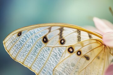 Poster - Close-up of a butterfly sitting on a flower, natural beauty