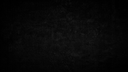 Poster - Abstract Black wall texture for pattern background. Black wall texture rough background dark concrete floor or old grunge background with black