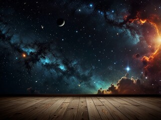 sky with stars