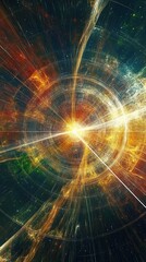 Poster - Exploring the Mysteries of Fermat's Paradox Through Captivating Cosmic Visuals