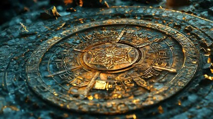 chaldean numerology 4k hyperrealistic video