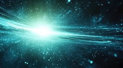 Poster - Smaller Universes Merge Into the Vast Embrace of Our Cosmic Realm Enveloping All Light and Matter