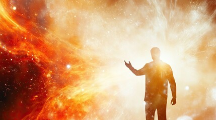 Poster - From the Depths of Despair to Cosmic Divinity in a Realm Beyond Imagination