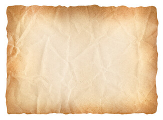 treasure map, paper vintage background. recycle brown paper crumpled texture, old paper surface on t