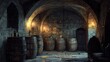 © Infinity - Medieval Wine Cellar: Dark, Mystical, and Atmospheric