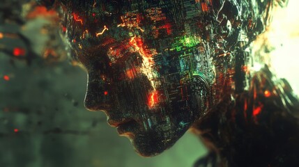 Poster - Futuristic Learning with High-Tech Elements and Aesthetics
