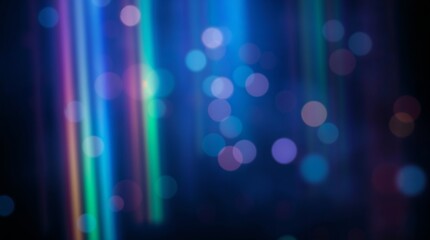 abstract background with bokeh