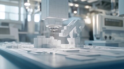 Poster - Blueprint Overlay of Aerospace Innovations in Lab Setting