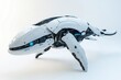 © Herlita - Futuristic Robotic Whale Design In White