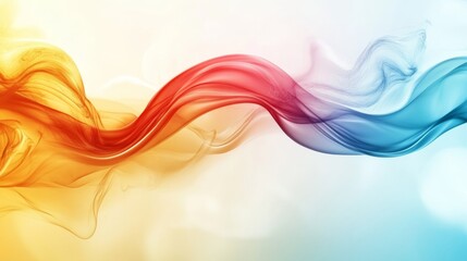 Wall Mural - Summer Liquid Streams Vibrant Fluid Wallpaper