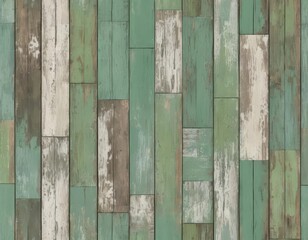 Wall Mural - old wooden wall