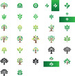 © Ateeque Ahmed - Complete Collection of Trees, Fully Editable Vector Design Set
