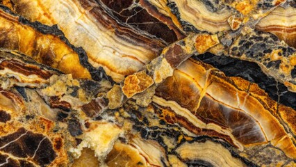 Vibrant Natural Stone Surface with Rich Patterns